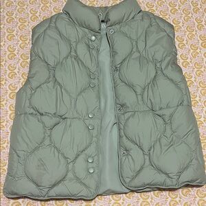 Zara Sage Quilted Vest